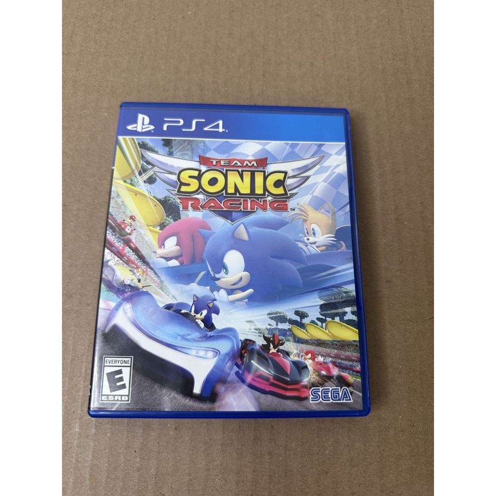 Team Sonic Racing Sega Sony PlayStation 4 PS4 2019 Racing Game E Rating